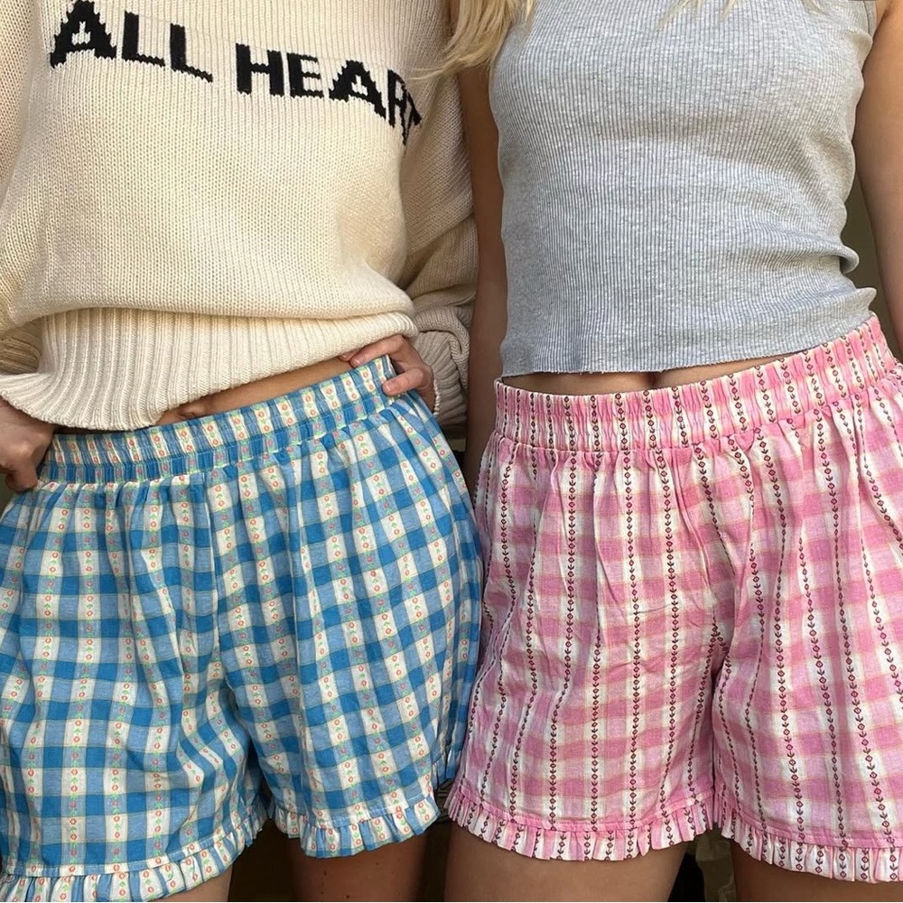 Pink Floral Boxer Shorts - Sonder Haus